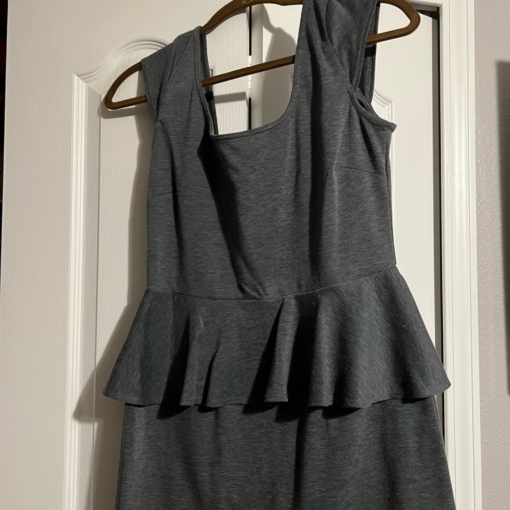 Gray dress